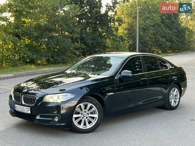 Чорний БМВ 5 Серія, об'ємом двигуна 2 л та пробігом 157 тис. км за 19000 $, фото 1 на Automoto.ua