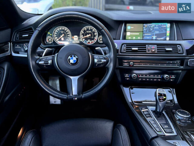 Черный БМВ 5 Серия, объемом двигателя 3 л и пробегом 195 тыс. км за 19500 $, фото 9 на Automoto.ua