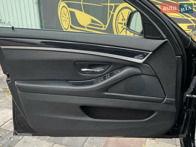 Черный БМВ 5 Серия, объемом двигателя 2 л и пробегом 105 тыс. км за 21300 $, фото 12 на Automoto.ua