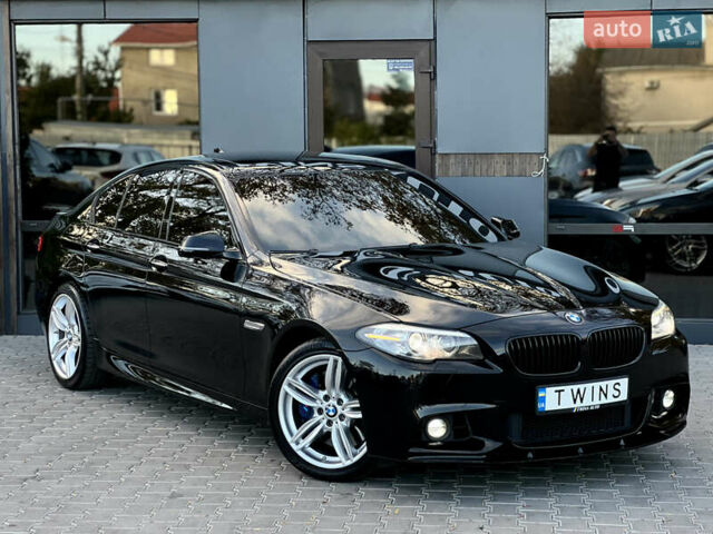 Черный БМВ 5 Серия, объемом двигателя 3 л и пробегом 195 тыс. км за 19500 $, фото 2 на Automoto.ua