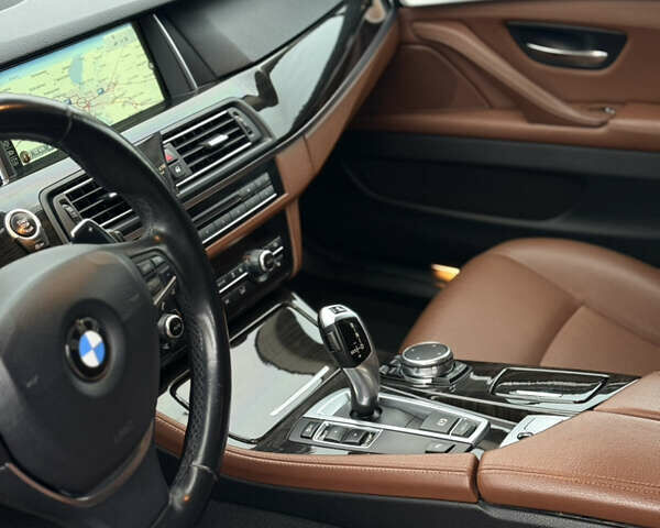 Чорний БМВ 5 Серія, об'ємом двигуна 2 л та пробігом 110 тис. км за 21950 $, фото 19 на Automoto.ua