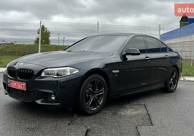 Чорний БМВ 5 Серія, об'ємом двигуна 2 л та пробігом 180 тис. км за 21500 $, фото 5 на Automoto.ua