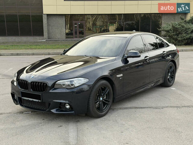 Чорний БМВ 5 Серія, об'ємом двигуна 2 л та пробігом 192 тис. км за 22500 $, фото 1 на Automoto.ua