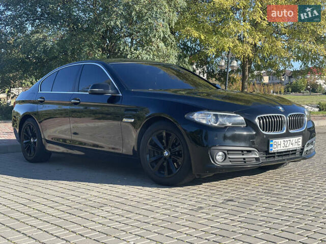 Черный БМВ 5 Серия, объемом двигателя 2 л и пробегом 98 тыс. км за 24500 $, фото 2 на Automoto.ua