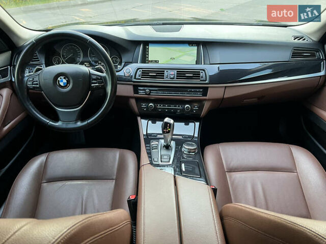 Чорний БМВ 5 Серія, об'ємом двигуна 2 л та пробігом 157 тис. км за 19000 $, фото 14 на Automoto.ua