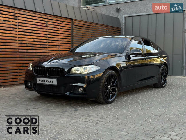 Черный БМВ 5 Серия, объемом двигателя 2 л и пробегом 110 тыс. км за 20100 $, фото 2 на Automoto.ua