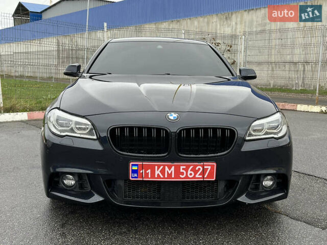 Чорний БМВ 5 Серія, об'ємом двигуна 2 л та пробігом 180 тис. км за 21500 $, фото 19 на Automoto.ua