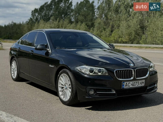 Черный БМВ 5 Серия, объемом двигателя 2 л и пробегом 260 тыс. км за 14500 $, фото 6 на Automoto.ua