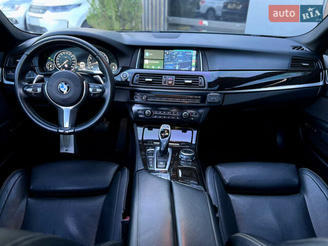 Черный БМВ 5 Серия, объемом двигателя 3 л и пробегом 195 тыс. км за 19500 $, фото 8 на Automoto.ua