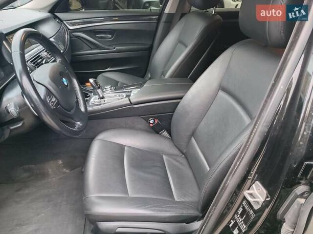 Черный БМВ 5 Серия, объемом двигателя 2 л и пробегом 122 тыс. км за 16990 $, фото 18 на Automoto.ua