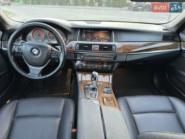 Черный БМВ 5 Серия, объемом двигателя 2 л и пробегом 162 тыс. км за 14500 $, фото 1 на Automoto.ua