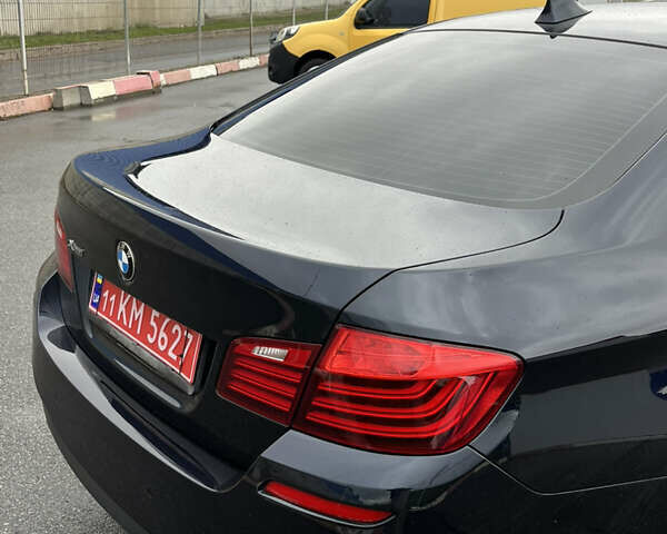 Чорний БМВ 5 Серія, об'ємом двигуна 2 л та пробігом 180 тис. км за 21500 $, фото 13 на Automoto.ua