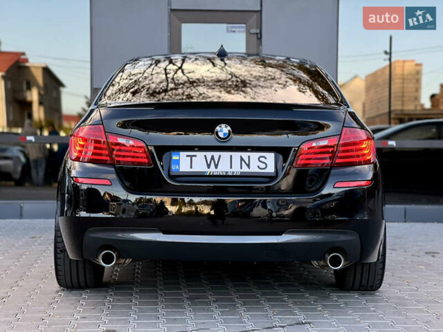 Черный БМВ 5 Серия, объемом двигателя 3 л и пробегом 195 тыс. км за 19500 $, фото 4 на Automoto.ua