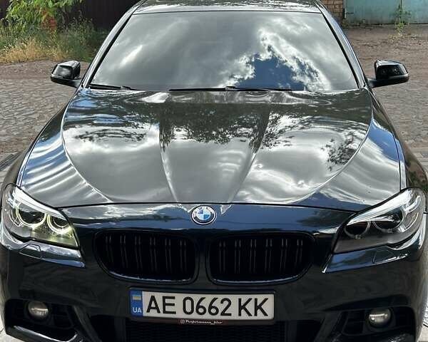Черный БМВ 5 Серия, объемом двигателя 2 л и пробегом 105 тыс. км за 19200 $, фото 1 на Automoto.ua