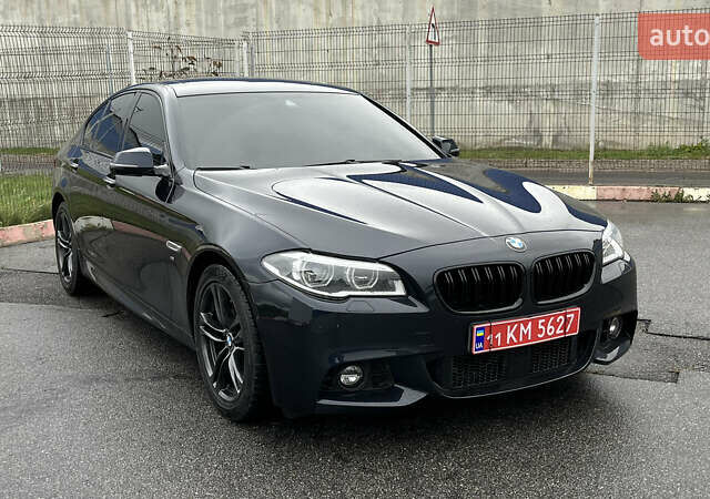 Чорний БМВ 5 Серія, об'ємом двигуна 2 л та пробігом 180 тис. км за 21500 $, фото 7 на Automoto.ua