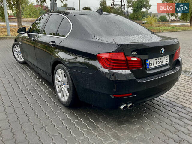 Черный БМВ 5 Серия, объемом двигателя 2 л и пробегом 187 тыс. км за 14900 $, фото 19 на Automoto.ua