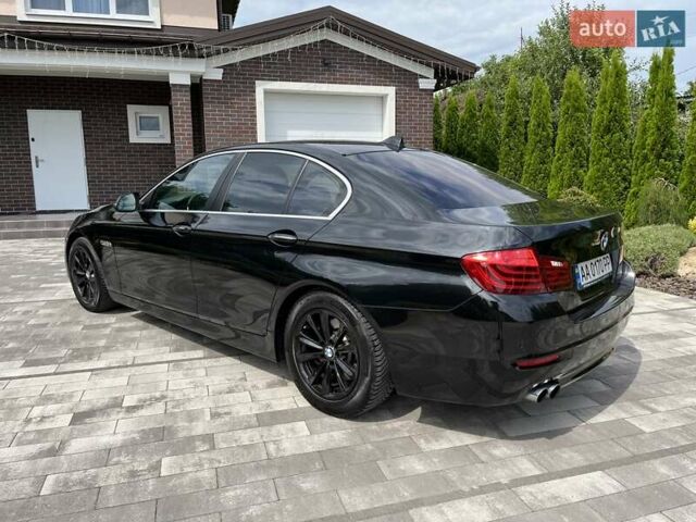 Черный БМВ 5 Серия, объемом двигателя 2 л и пробегом 105 тыс. км за 21500 $, фото 2 на Automoto.ua