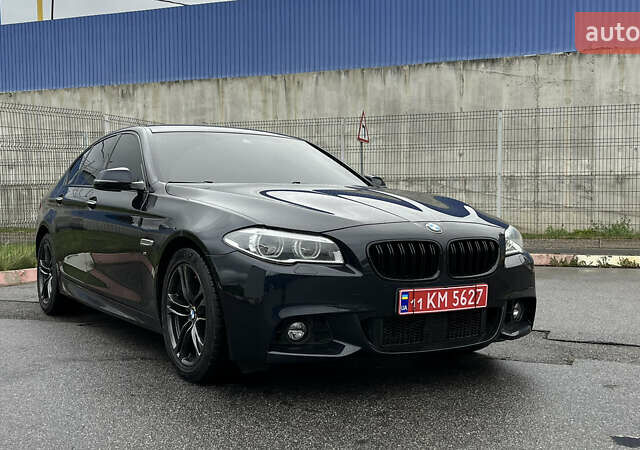 Чорний БМВ 5 Серія, об'ємом двигуна 2 л та пробігом 180 тис. км за 21500 $, фото 8 на Automoto.ua