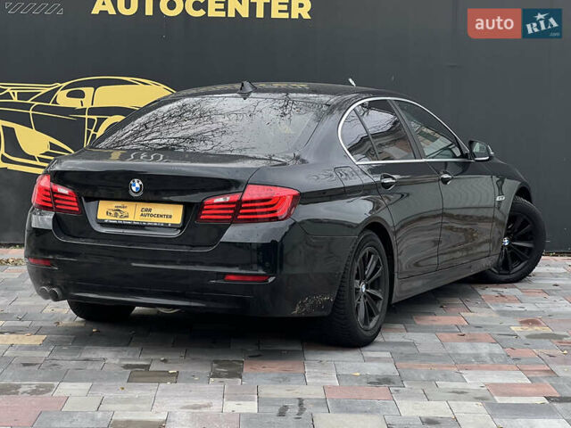 Черный БМВ 5 Серия, объемом двигателя 2 л и пробегом 105 тыс. км за 21300 $, фото 3 на Automoto.ua