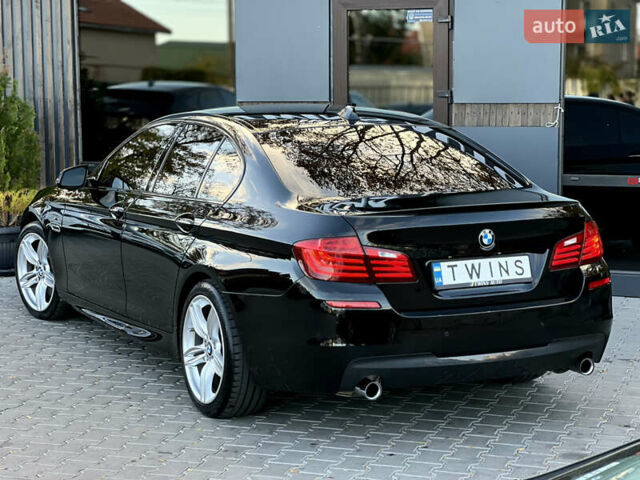Черный БМВ 5 Серия, объемом двигателя 3 л и пробегом 195 тыс. км за 19500 $, фото 5 на Automoto.ua