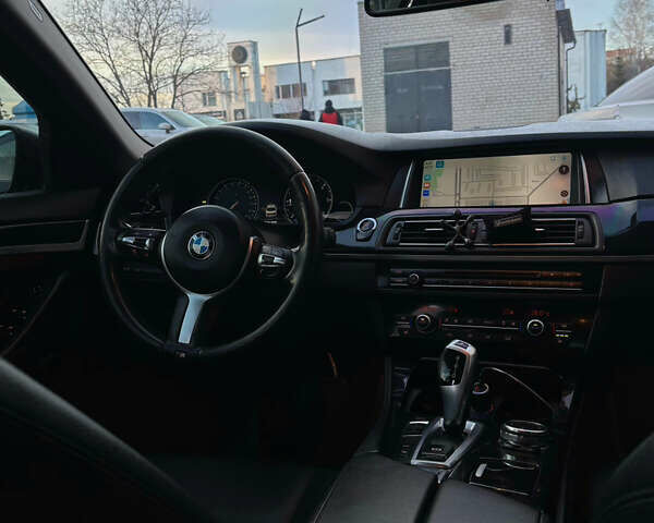 Черный БМВ 5 Серия, объемом двигателя 2 л и пробегом 209 тыс. км за 20000 $, фото 7 на Automoto.ua