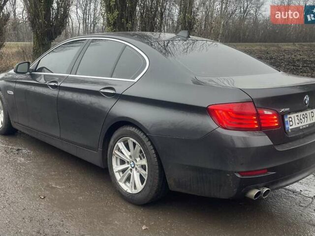 Черный БМВ 5 Серия, объемом двигателя 2 л и пробегом 121 тыс. км за 19500 $, фото 4 на Automoto.ua