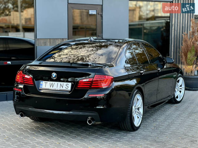 Черный БМВ 5 Серия, объемом двигателя 3 л и пробегом 195 тыс. км за 19500 $, фото 3 на Automoto.ua