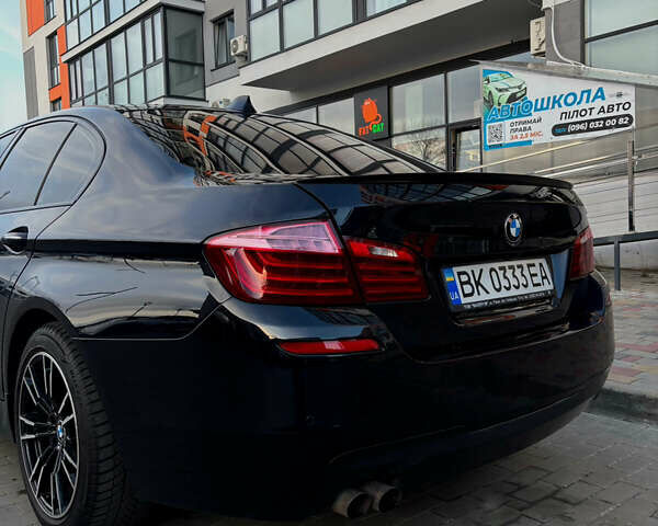 Черный БМВ 5 Серия, объемом двигателя 2 л и пробегом 209 тыс. км за 20000 $, фото 2 на Automoto.ua