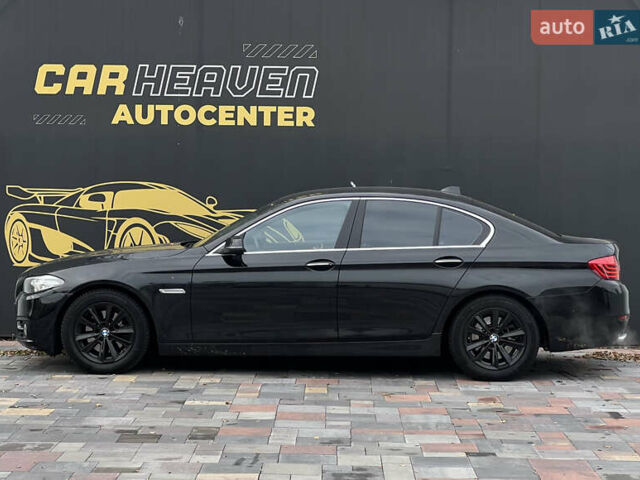 Черный БМВ 5 Серия, объемом двигателя 2 л и пробегом 105 тыс. км за 21300 $, фото 6 на Automoto.ua
