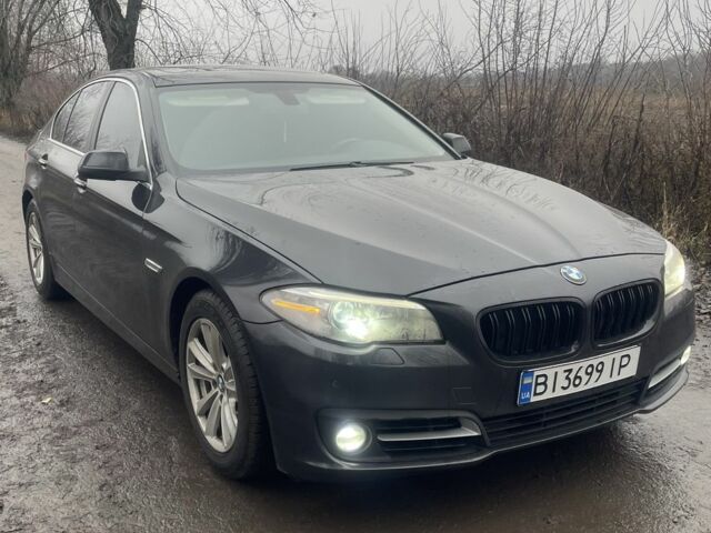 Черный БМВ 5 Серия, объемом двигателя 2 л и пробегом 121 тыс. км за 19500 $, фото 1 на Automoto.ua