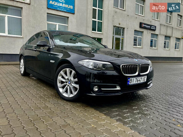 Черный БМВ 5 Серия, объемом двигателя 2 л и пробегом 187 тыс. км за 14900 $, фото 9 на Automoto.ua