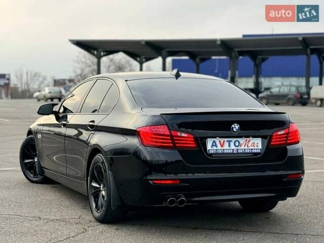 Чорний БМВ 5 Серія, об'ємом двигуна 2 л та пробігом 102 тис. км за 18500 $, фото 6 на Automoto.ua