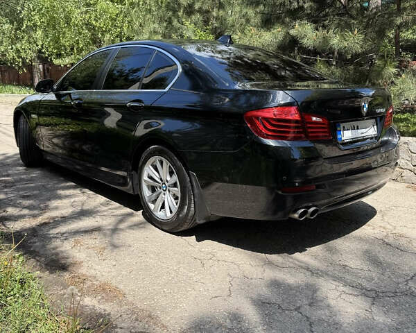 Черный БМВ 5 Серия, объемом двигателя 2 л и пробегом 122 тыс. км за 23000 $, фото 9 на Automoto.ua