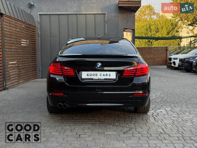 Черный БМВ 5 Серия, объемом двигателя 2 л и пробегом 110 тыс. км за 20100 $, фото 5 на Automoto.ua