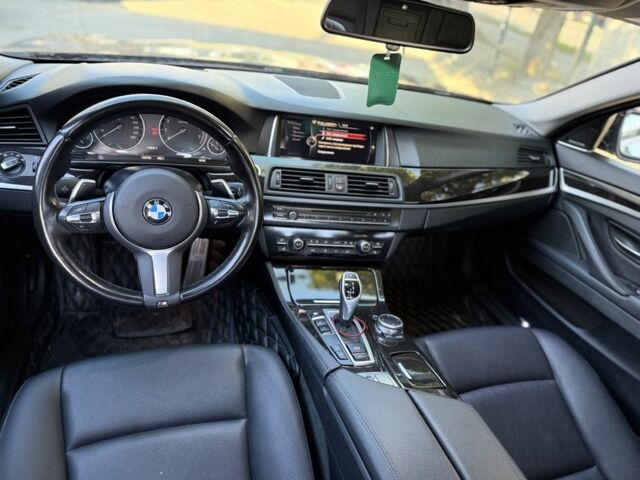 Черный БМВ 5 Серия, объемом двигателя 2 л и пробегом 164 тыс. км за 17000 $, фото 3 на Automoto.ua