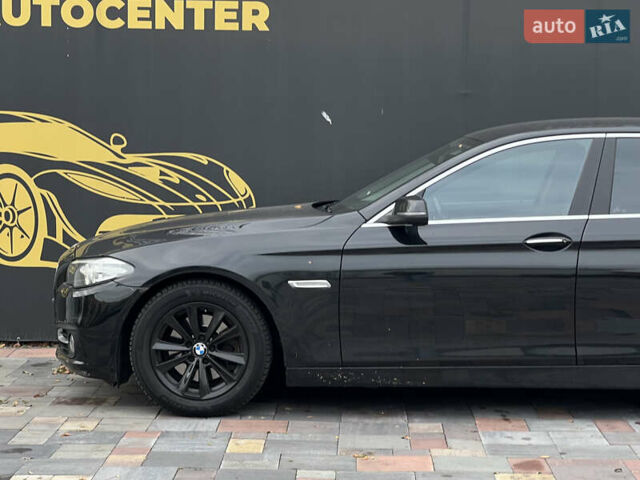 Черный БМВ 5 Серия, объемом двигателя 2 л и пробегом 105 тыс. км за 21300 $, фото 7 на Automoto.ua