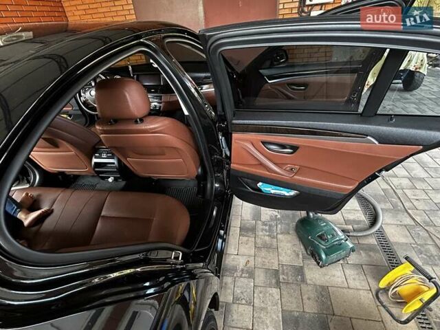 Черный БМВ 5 Серия, объемом двигателя 2 л и пробегом 105 тыс. км за 19200 $, фото 12 на Automoto.ua