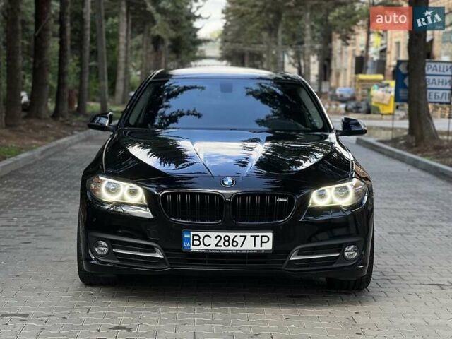 Чорний БМВ 5 Серія, об'ємом двигуна 2 л та пробігом 203 тис. км за 15650 $, фото 2 на Automoto.ua