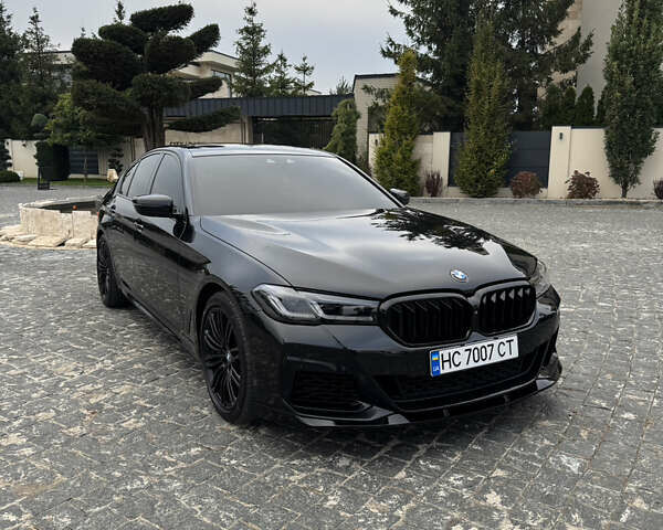 Чорний БМВ 5 Серія, об'ємом двигуна 3 л та пробігом 126 тис. км за 36100 $, фото 1 на Automoto.ua