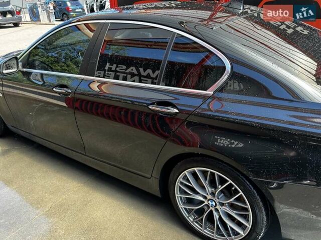 Черный БМВ 5 Серия, объемом двигателя 2 л и пробегом 105 тыс. км за 19200 $, фото 3 на Automoto.ua