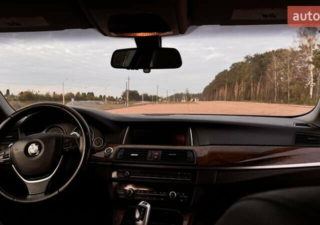 Чорний БМВ 5 Серія, об'ємом двигуна 2 л та пробігом 164 тис. км за 13500 $, фото 8 на Automoto.ua