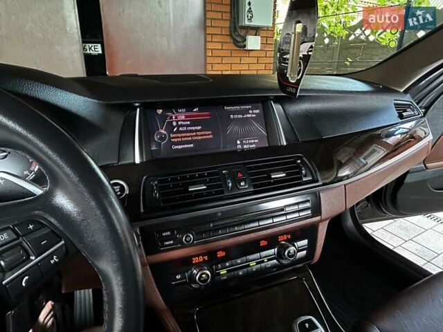 Черный БМВ 5 Серия, объемом двигателя 2 л и пробегом 105 тыс. км за 19200 $, фото 13 на Automoto.ua
