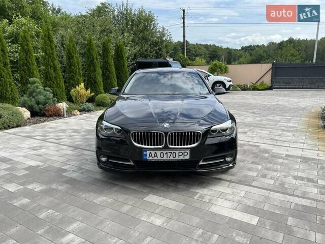Черный БМВ 5 Серия, объемом двигателя 2 л и пробегом 105 тыс. км за 21500 $, фото 4 на Automoto.ua