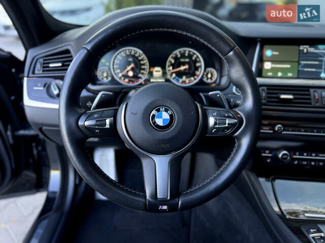 Черный БМВ 5 Серия, объемом двигателя 3 л и пробегом 195 тыс. км за 19500 $, фото 28 на Automoto.ua
