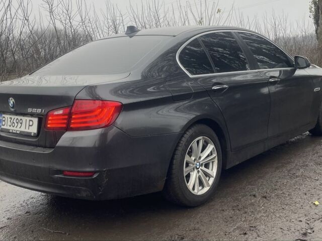 Черный БМВ 5 Серия, объемом двигателя 2 л и пробегом 121 тыс. км за 19500 $, фото 3 на Automoto.ua