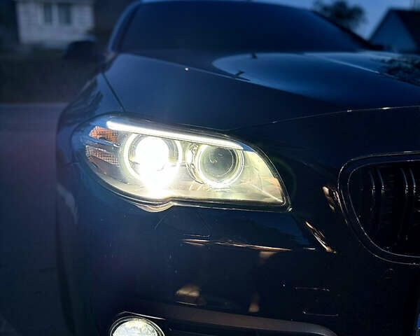 Черный БМВ 5 Серия, объемом двигателя 2 л и пробегом 167 тыс. км за 18000 $, фото 2 на Automoto.ua