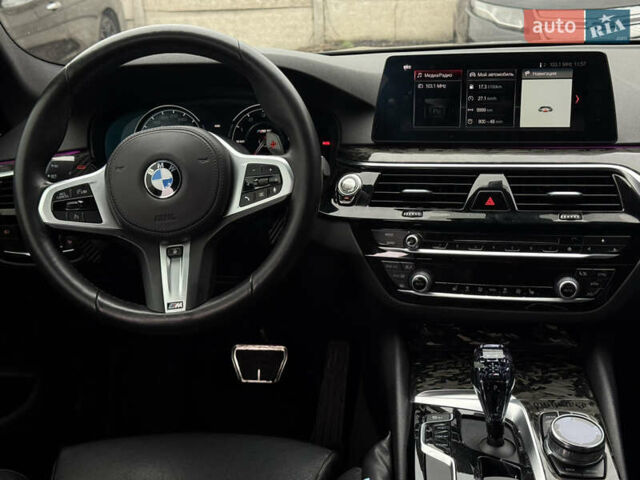 Черный БМВ 5 Серия, объемом двигателя 3 л и пробегом 130 тыс. км за 36500 $, фото 14 на Automoto.ua