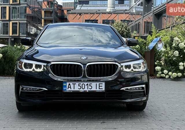 Чорний БМВ 5 Серія, об'ємом двигуна 2 л та пробігом 122 тис. км за 31000 $, фото 1 на Automoto.ua
