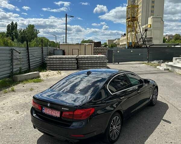Черный БМВ 5 Серия, объемом двигателя 2 л и пробегом 103 тыс. км за 29250 $, фото 2 на Automoto.ua