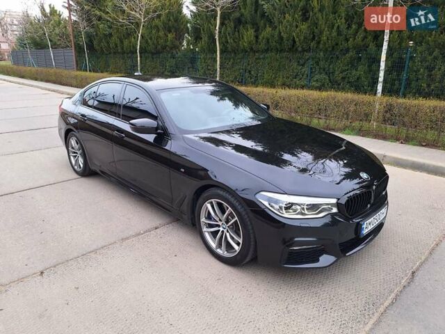 Черный БМВ 5 Серия, объемом двигателя 2 л и пробегом 137 тыс. км за 32000 $, фото 11 на Automoto.ua